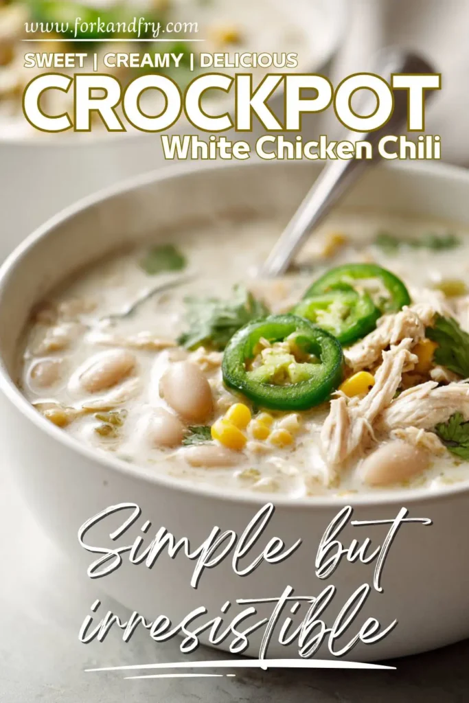 Slow Cooker White Chicken Chili Slow Cooker White Chicken Chili for Cold Nights