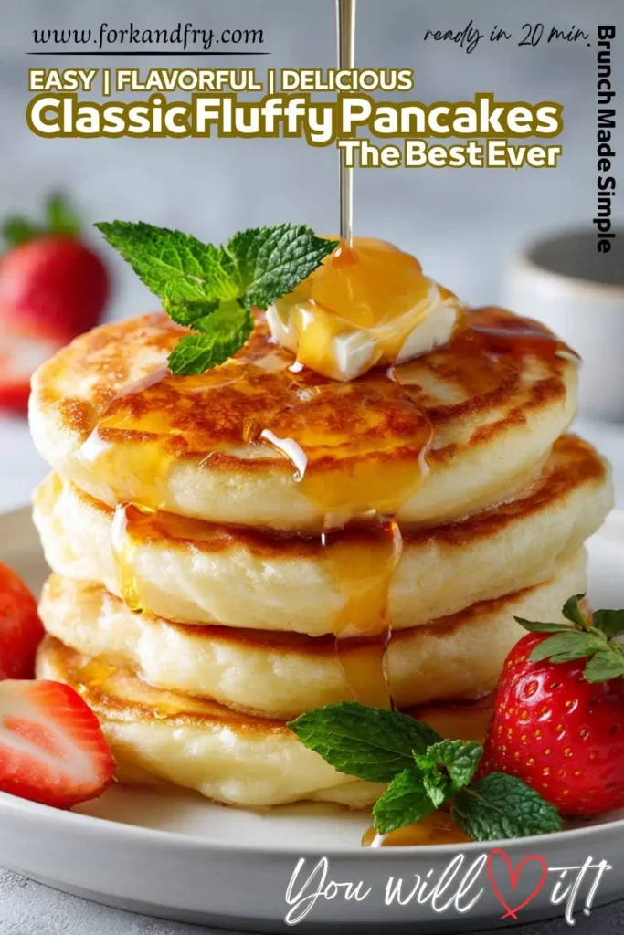 Stack of pancakes in a meal prep container with syrup Stack of pancakes in a meal prep container with syrup