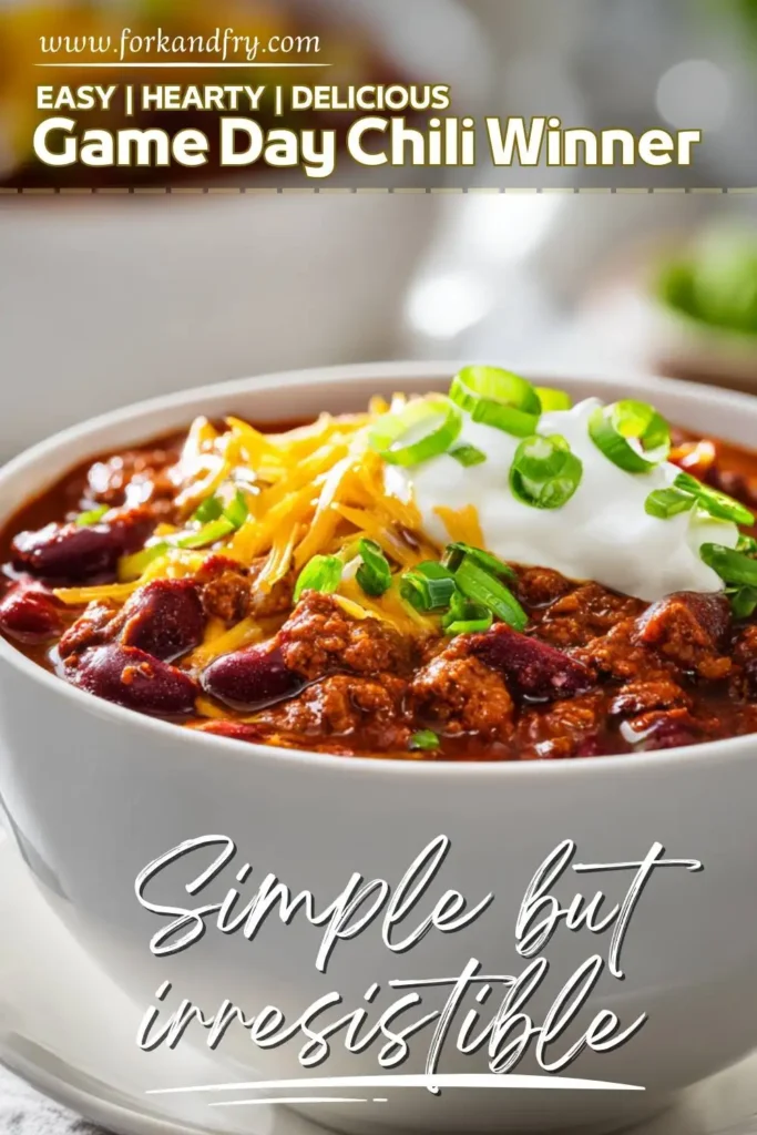 The Best Homemade Chili for Cold Nights The Best Homemade Chili for Cold Nights