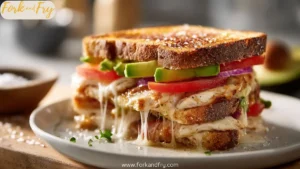 Ultimate Chicken Avocado Melt Sandwich