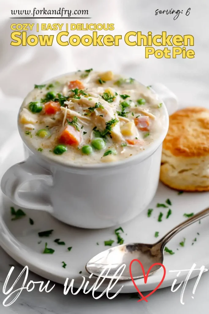 Weeknight Crockpot Chicken Pot Pie Weeknight Crockpot Chicken Pot Pie