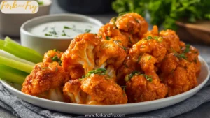 Air Fryer Buffalo Cauliflower