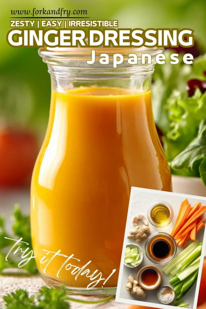 Blender full of orange ginger dressing Blender full of orange ginger dressing