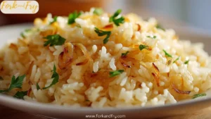 Golden Onion Butter Rice (Fall Comfort Classic)