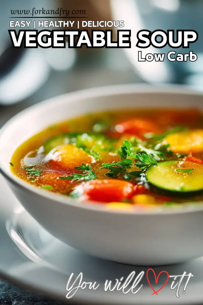 Cozy Plant-Based Vegetable Soup