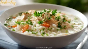 Creamy Chicken and Rice Soup