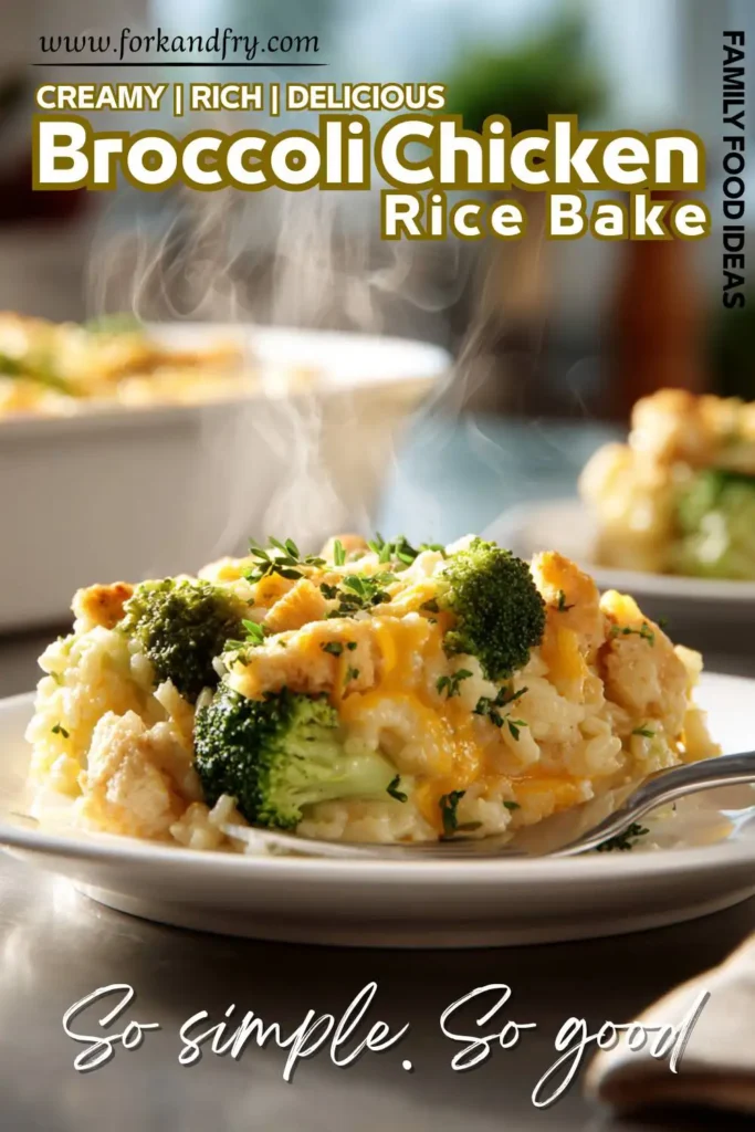 Easy Broccoli Cheese Rice Casserole With Chicken Chicken and broccoli rice casserole baked with creamy cheese and crackers.