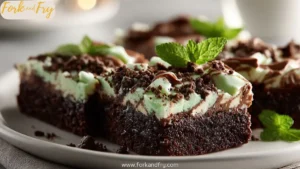 Mint Chocolate Fudge Brownies