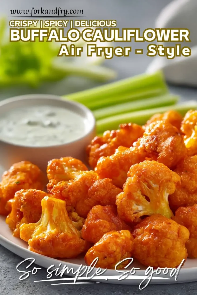 Healthy buffalo cauliflower