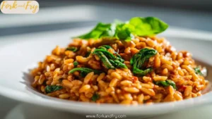Hearty Ground Beef Orzo with Tomato Cream Sauce