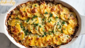 Hobo Casserole with Ground Beef & Potatoes