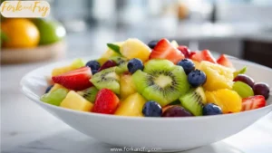 Honey Lime Rainbow Fruit Salad