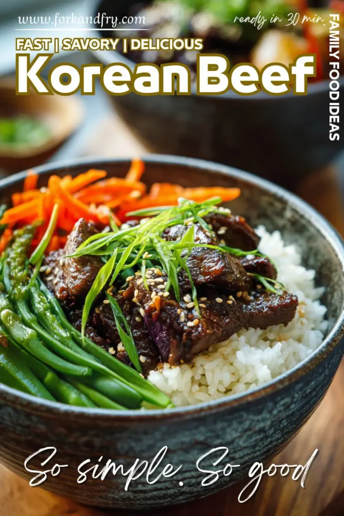 Ground beef bowls packed in meal prep containers with rice, veggies, and sesame seeds — ideal for make-ahead lunches.