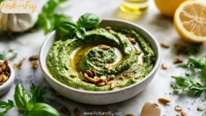 Creamy Vegan Pumpkin Seed Pesto (No Nuts!)
