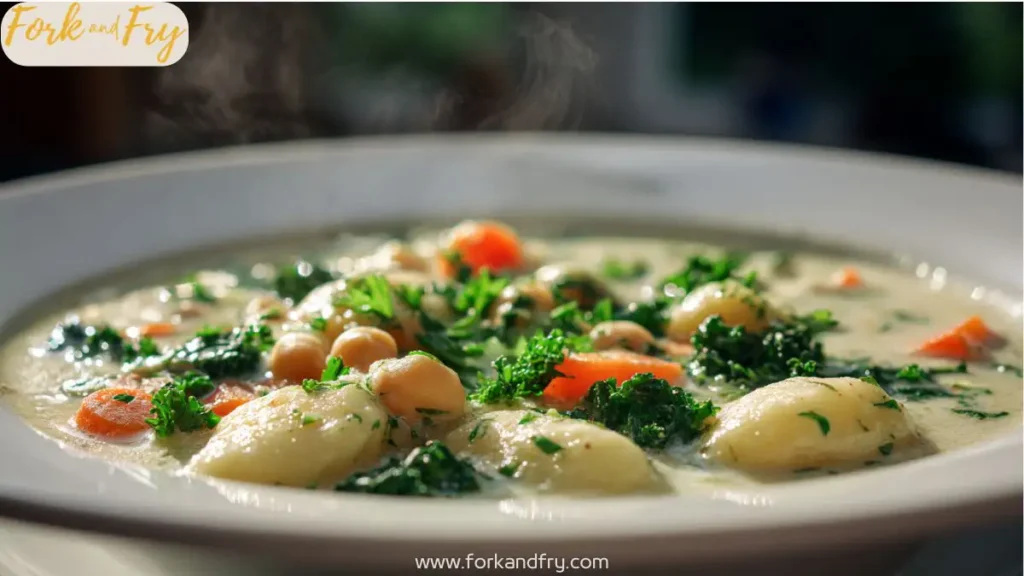 Easy Vegan Gnocchi Soup in 30 Minutes”