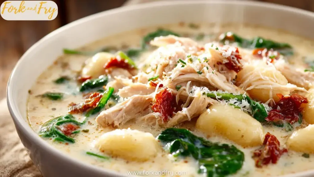 Creamy Chicken Gnocchi Soup