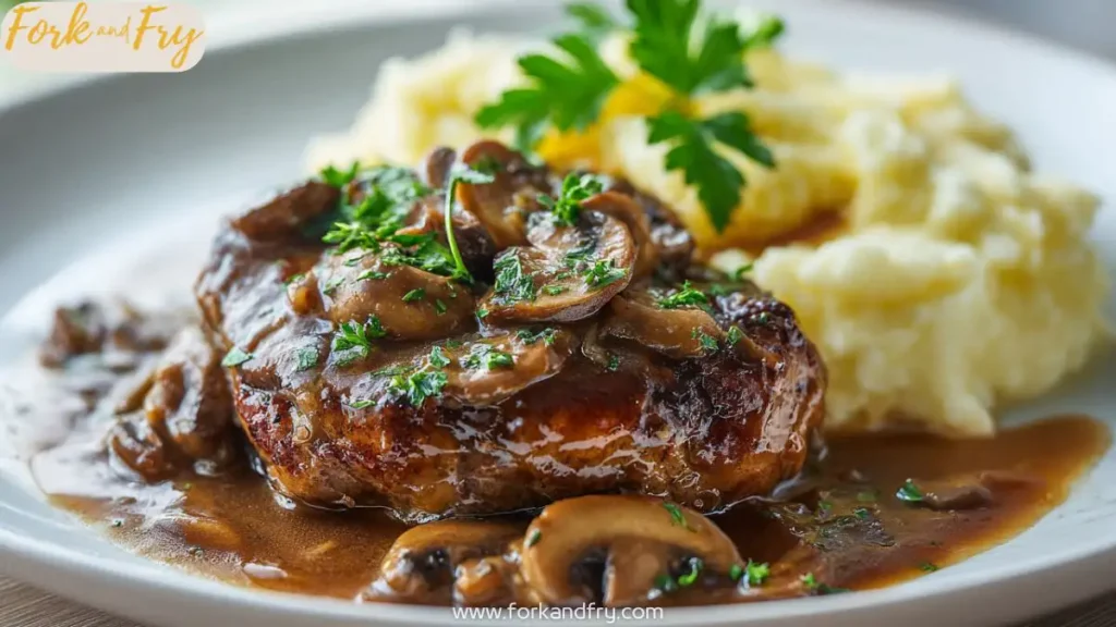 Salisbury Steak with Mushroom Gravy