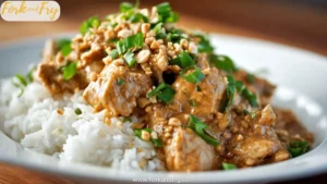 Slow Cooker Thai Peanut Chicken