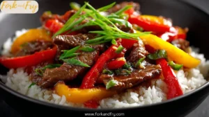 Slow Cooker Pepper Steak