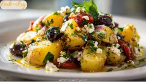 Amazing Mediterranean Potato Salad (No Mayo!)