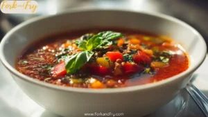 Vegan Stuffed Pepper Soup – Cozy, Hearty, and Meatless