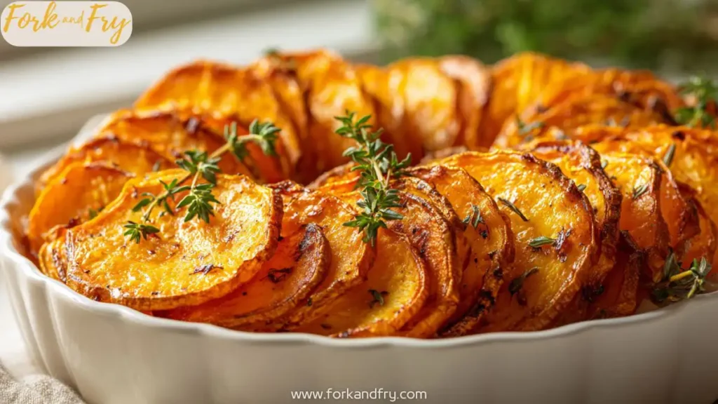 Crispy Baked Sweet Potato Rounds