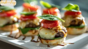 Cheeseburger Bites – Mini Burger Appetizers