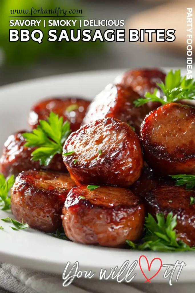 Easy BBQ Sausage Bites