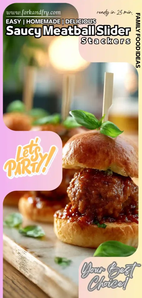 Easy Meatball Sliders with Marinara u0026 Mozzarella Mini meatball sliders with sauce and cheese arranged for game-day