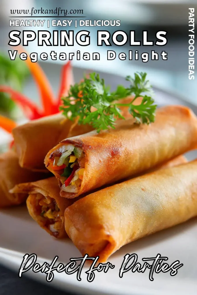 Easy Spring Roll Recipe – Vegetarian Delight