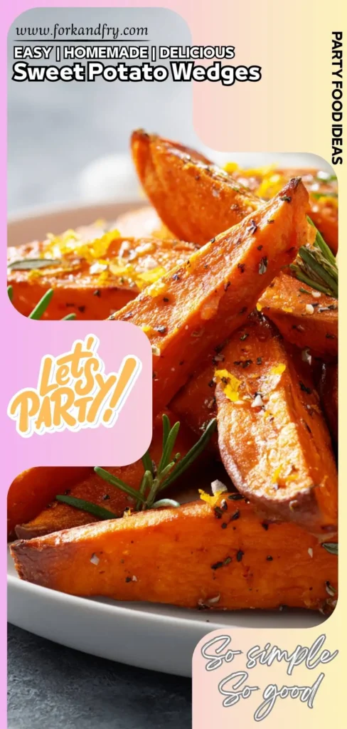 Healthy fall snack made with sweet potatoes, garlic, and rosemary