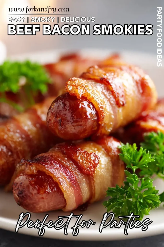 Fall Party Favorite Beef Bacon Smokies Fall Party Favorite: Beef Bacon Smokies