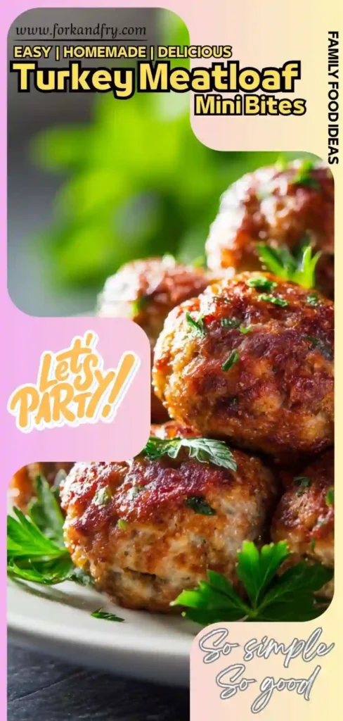 Healthy Turkey Meatloaf Bites Done in 30 Min Healthy mini turkey meatloaf with homemade glaze