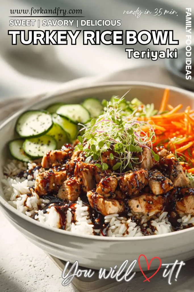 Healthy Turkey Rice Bowl Healthy Turkey Rice Bowl