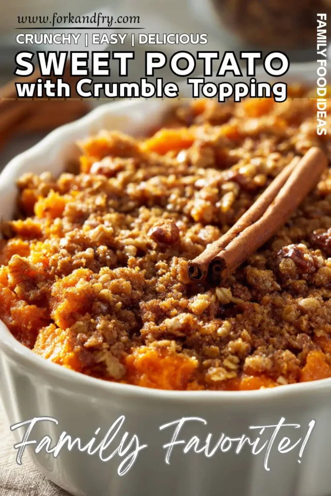 Holiday-Ready Sweet Potato Casserole Creamy canned yam casserole with a crisp nutty topping, perfect for holiday dinners
