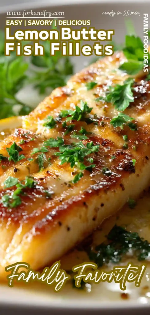 Mediterranean Lemon Butter Fish Healthy u0026 Fast Seared fish with garlic lemon sauce and fresh herbs