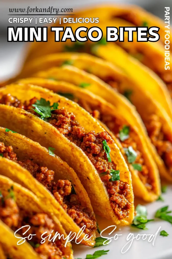 Oven-Baked Mini Taco Bites Oven-Baked Mini Taco Bites