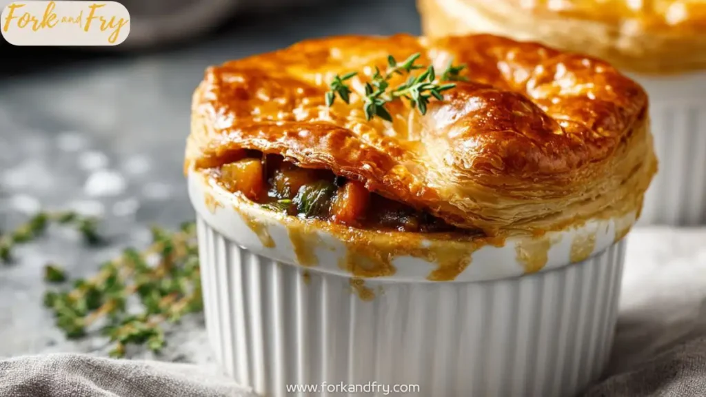 Roasted Autumn Veggie Pot Pie