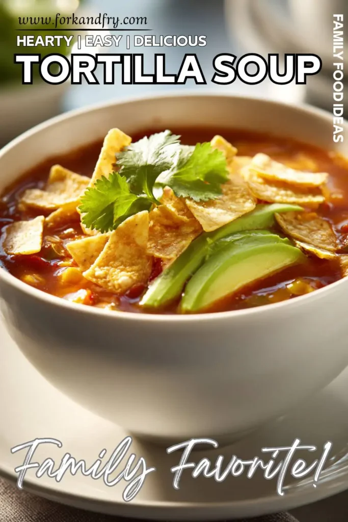 Slow Cooker Tortilla Soup