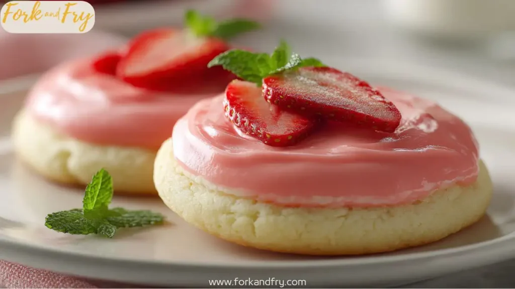 Jammy Strawberry Cheesecake Cookies