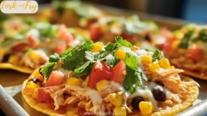 Mexican Rotisserie Chicken Tostadas
