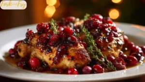 Impressive Cranberry Brie Stuffed Chicken