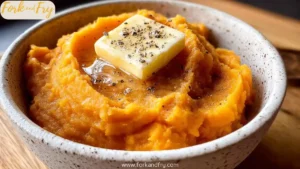 Honey Butter Mashed Sweet Potatoes