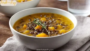 Vegan Pumpkin Wild Rice Soup