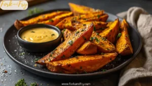 Crispy Baked Sweet Potato Wedges