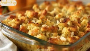 Easy Rotisserie Chicken Stuffing Casserole