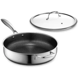 HexClad 4.5Qt Hybrid Nonstick Skillet