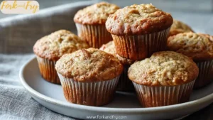 Soft Banana Almond Snack Muffins