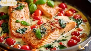 Easy and Creamy Tuscan Salmon