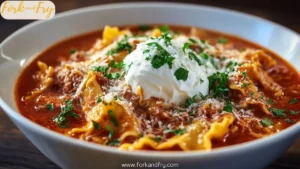 Easy Lasagna Soup